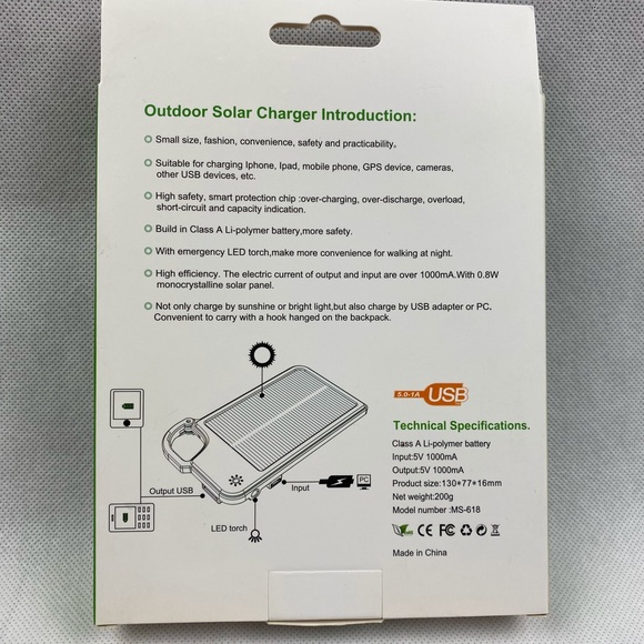 NEW Outdoor Solar Chargers📱1/$6, 2/$11 or 3/$15🌞 - Picture 7 of 8